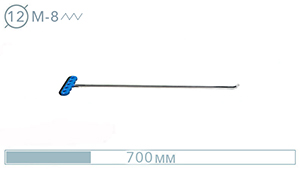 Крючок 17PDRE - инструмент PDR для удаления вмятин