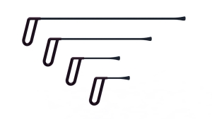 Набор из четырех инструментов для работы под усилителями 18003-4 - инструмент PDR для удаления вмятин