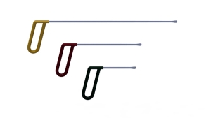 Набор малых китовых хвостов 18006-3 - инструмент PDR для удаления вмятин